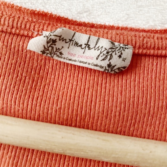 Intimately FP Ribbed Scooped Neck Slightly Cropped Top - Picture 7 of 12